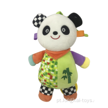 Brinquedo musical panda de pelúcia